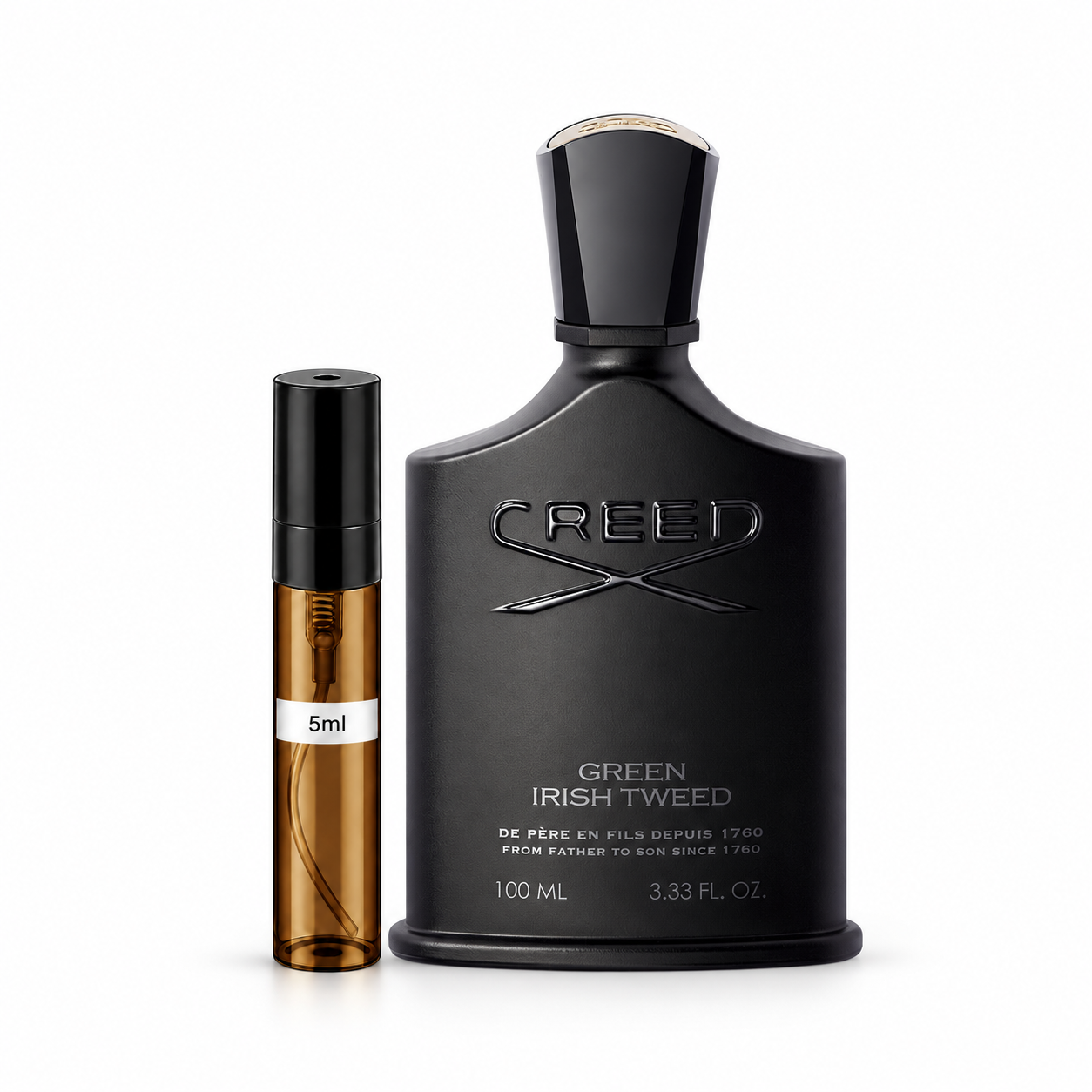 Green Irish Tweed Perfume Decant — full-size bottle not included
